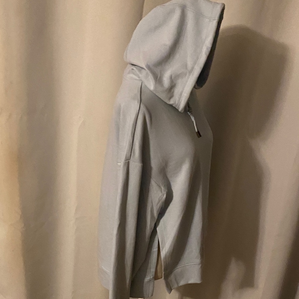 Avalanche Pale Blue Hooded Crew Sweatshirt - Picture 5 of 11
